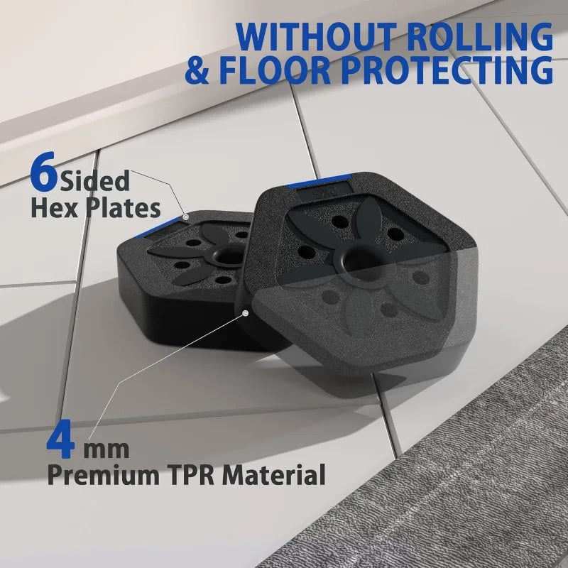 Non-Rolling Adjustable Dumbbell Set